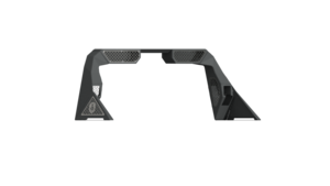 Road Armor 10-19 Dodge 1500 iD Headache Rack w/Bedrail Pod/Dual 10in Pod/Brake Lamp Relief/Hyve -Raw