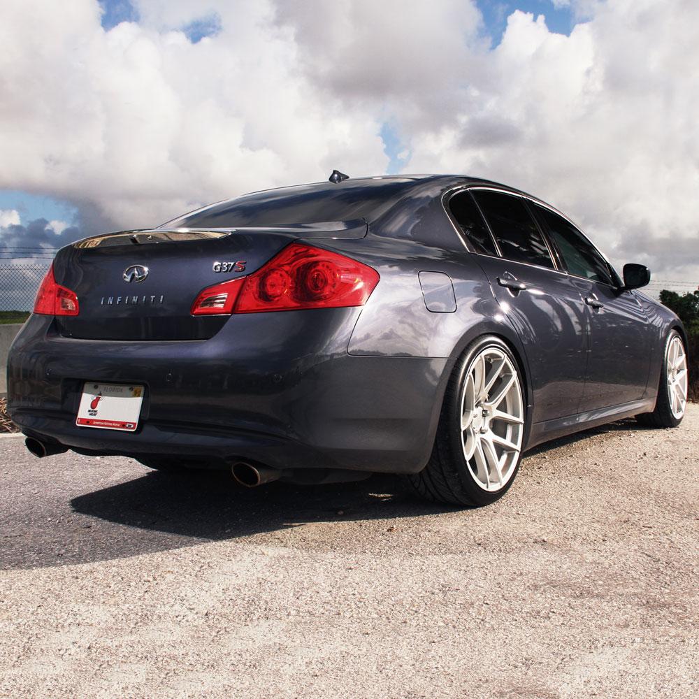 19" velgen VMB5 silver concave wheels rims fits infinti G35 coupe.