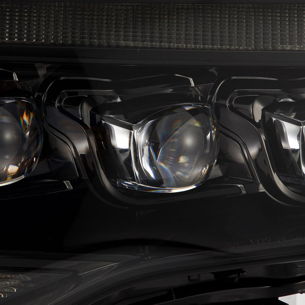 AlphaRex 14-23 Toyota 4Runner NOVA LED Proj HL Alpha-Black Actv Lgt Seq. Sig + SB DRL