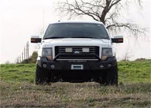 09-14 FORD F150(not Raptor) FRONT STEALTH WINCH BUMPER, PRE-RUNNER GUARD, SATIN BLACK