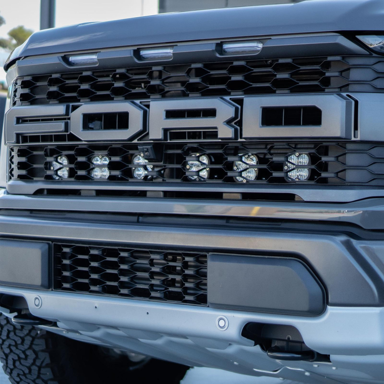 Baja Designs Squadron Pro Behind Grille Kit for 2021+ Ford F-150 Raptor (Gen 3)