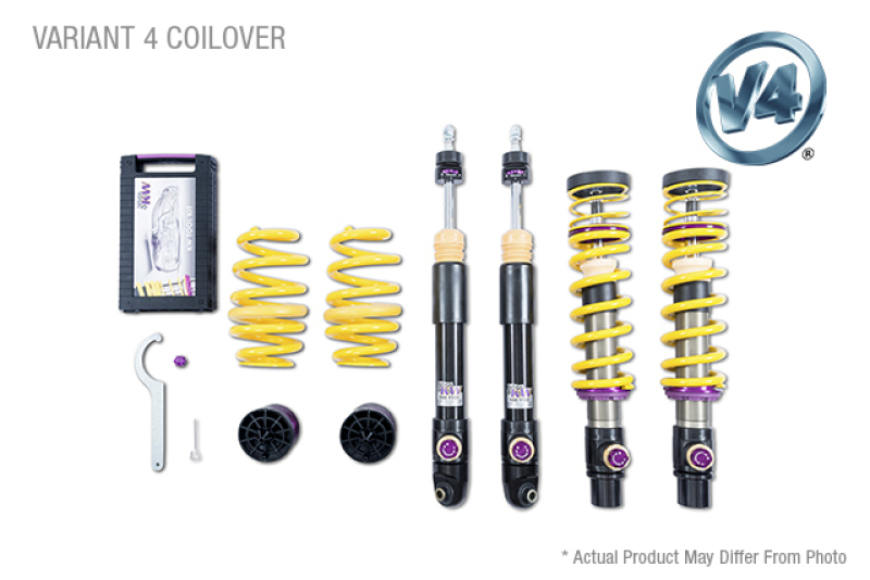 KW Coilover Kit V4 Variant 4 2016+ Mercedes AMG GT/GT S Coupe/Roadster w/o Adaptive Suspension