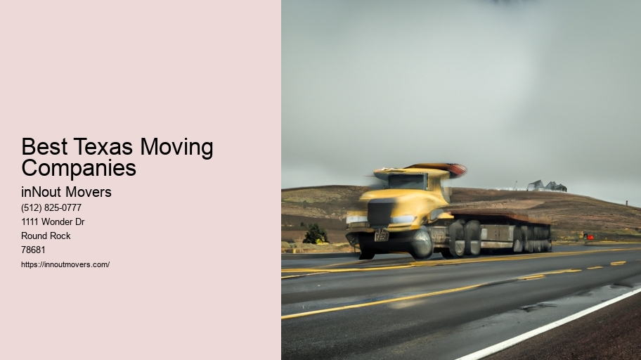 Best Texas Moving Companies
