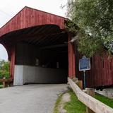 Photograph of West Montrose Covered Bridge.