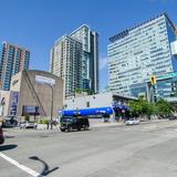 Photograph of West Georgia Street & Homer Street.