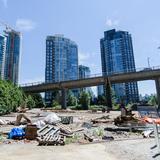 Photograph of Vancouver Impound Lot.