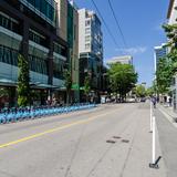 Photograph of Robson Street (between Howe & Granville).