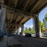 Photograph of Granville Street (between Beach & Pacific).