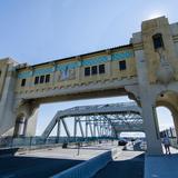 Photograph of Burrard Bridge.