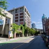 Photograph of Beatty Street (between Dunsmuir & Pender).