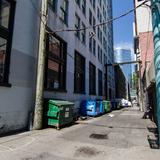 Photograph of Alley (south of Granville, west of Pender).