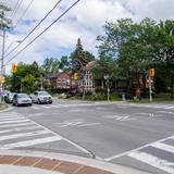 Photograph of High Park Boulevard & Parkside Drive.