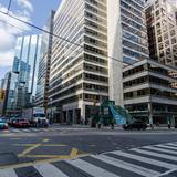 Photograph of Wellington Street West & University Avenue.