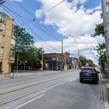 Photograph of Queen Street East (between Winnifred & Caroline).