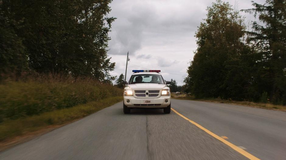 Farah and Tina discuss the disappearances while driving down the highway.