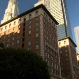 Establishing shot of the building containing the team's offices.