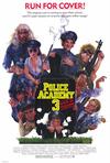 Poster for Police Academy 3: Back in Training.