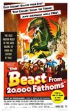 Poster for The Beast from 20,000 Fathoms.