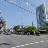 Photograph of Davie Street & Thurlow Street.