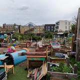 Photograph of Nomadic Community Garden.