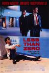 Poster for Less Than Zero.