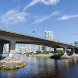 Photograph of Cambie Street Bridge.