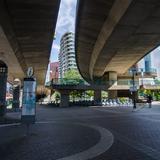 Photograph of Under Cambie Street Bridge Ramp.