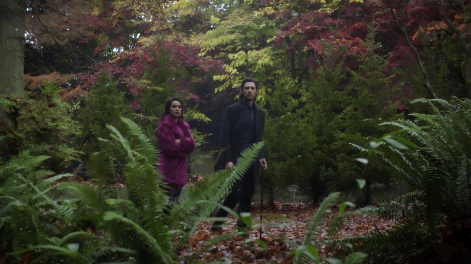 Margo and Eliot turn and see their transformed castle in the distance.