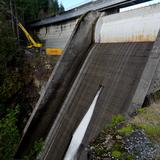 Photograph of Cleveland Dam.