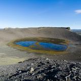 Photograph of Hrossaborg Crater.