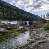 Photograph of Kootenay Falls.