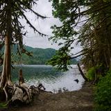 Photograph of Buntzen Lake.