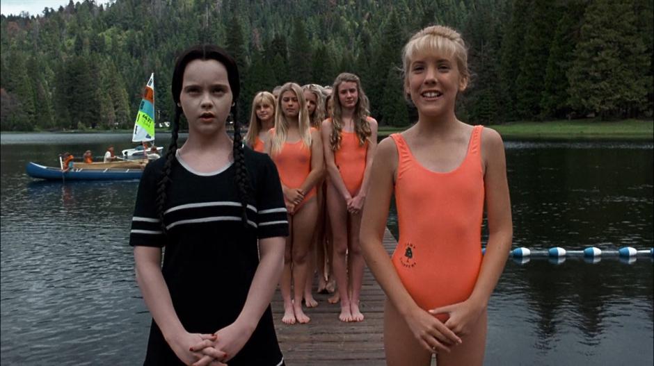 Photo of YMCA Camp Sequoia Lake as Camp Chippewa in Addams Family