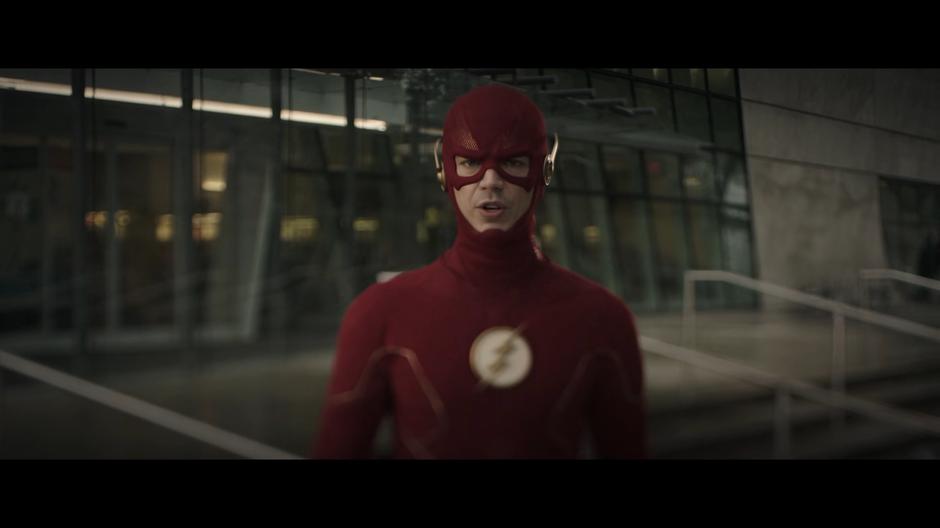 Barry explains to Oliver about being inside the Speed Force.