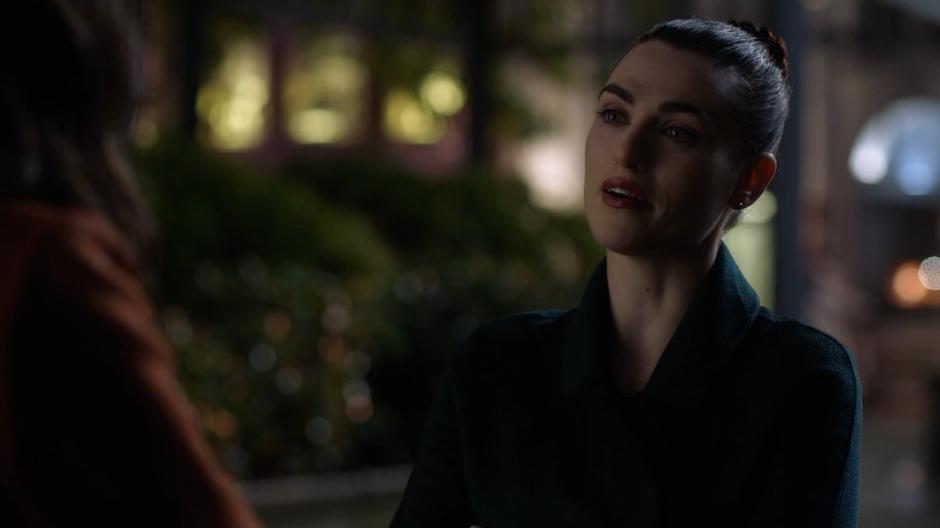 Lena wonders which was real, Kara or Supergirl.