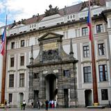 Photograph of Prague Castle.