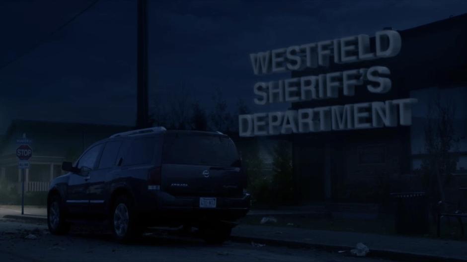 The Fringe team arrives at the sheriff's department.