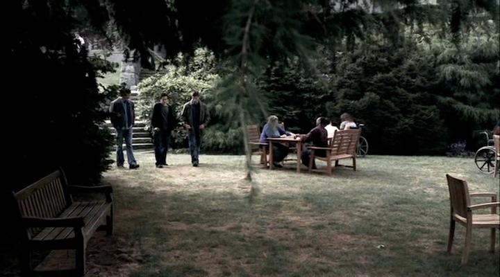 Sam and Dean talk to the survivor.