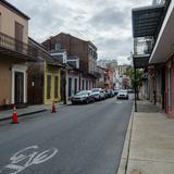 Photograph of Burgundy Street (between Conti & St. Louis).