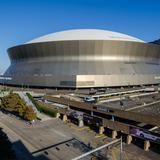 Photograph of Superdome.