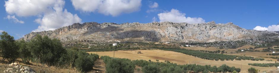 El Torcal Massiv from MA3403 near Villanueva de la Concepción