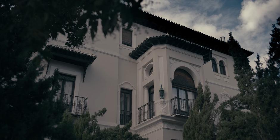 Establishing shot of the second floor of the home.