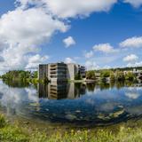 Photograph of Trent University.