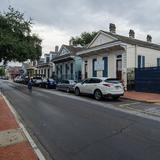 Photograph of Orleans Street (between Burgundy & Dauphine).