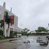 Photograph of Fletcher Bowron Square.