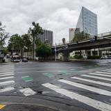 Photograph of West 4th Street & South Figueroa Street.