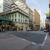 Photograph of Bush Street & Grant Avenue.