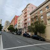 Photograph of Jones Street (between Bush & Sutter).