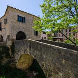 Photograph of Plaza by Monestir de Sant Pere de Galligants.