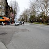 Looking north across the intersection.